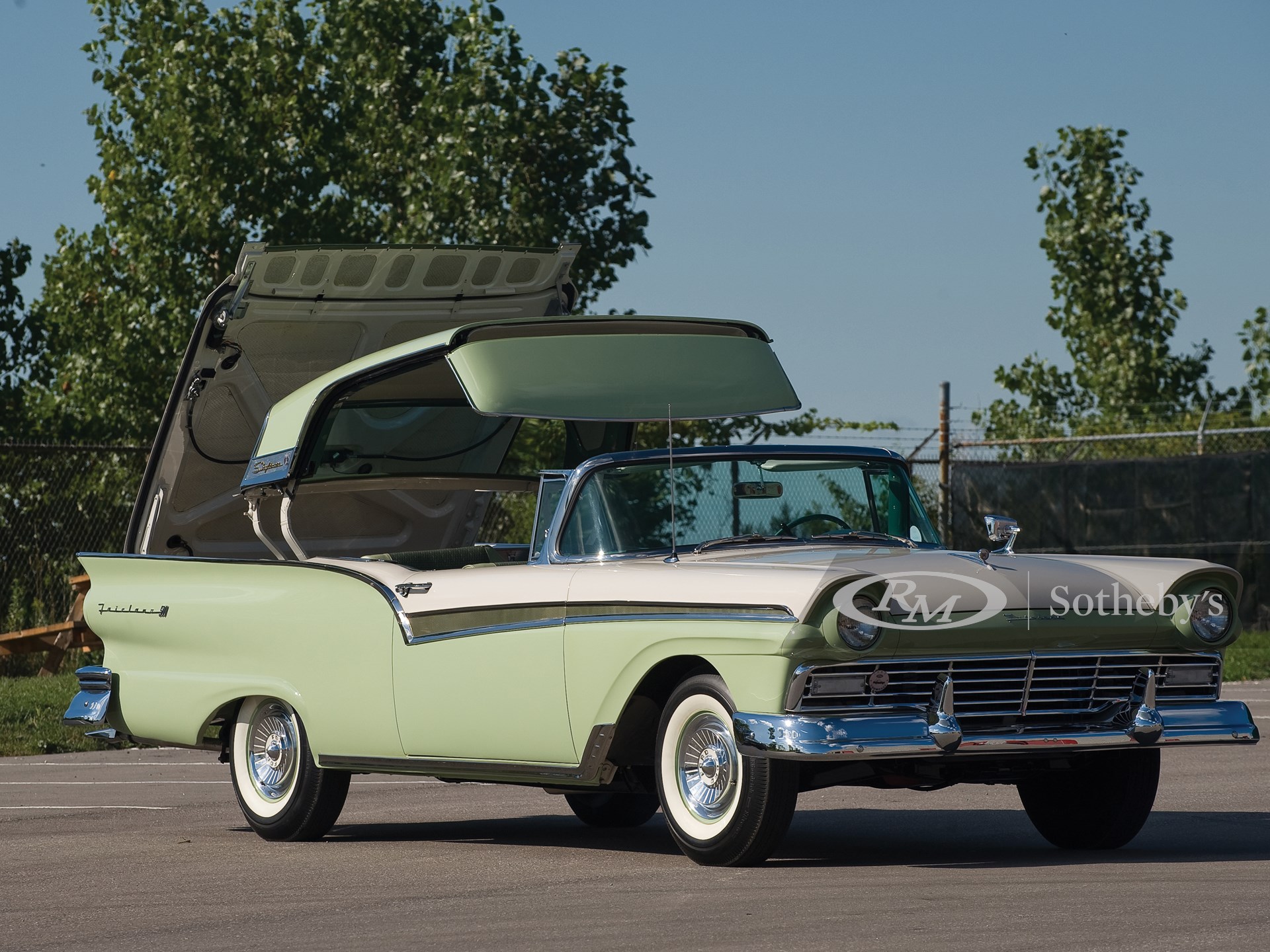 1957 Ford Fairlane 500 Skyliner Retractable Hardtop Automobiles Of Arizona 2010 Rm Sothebys