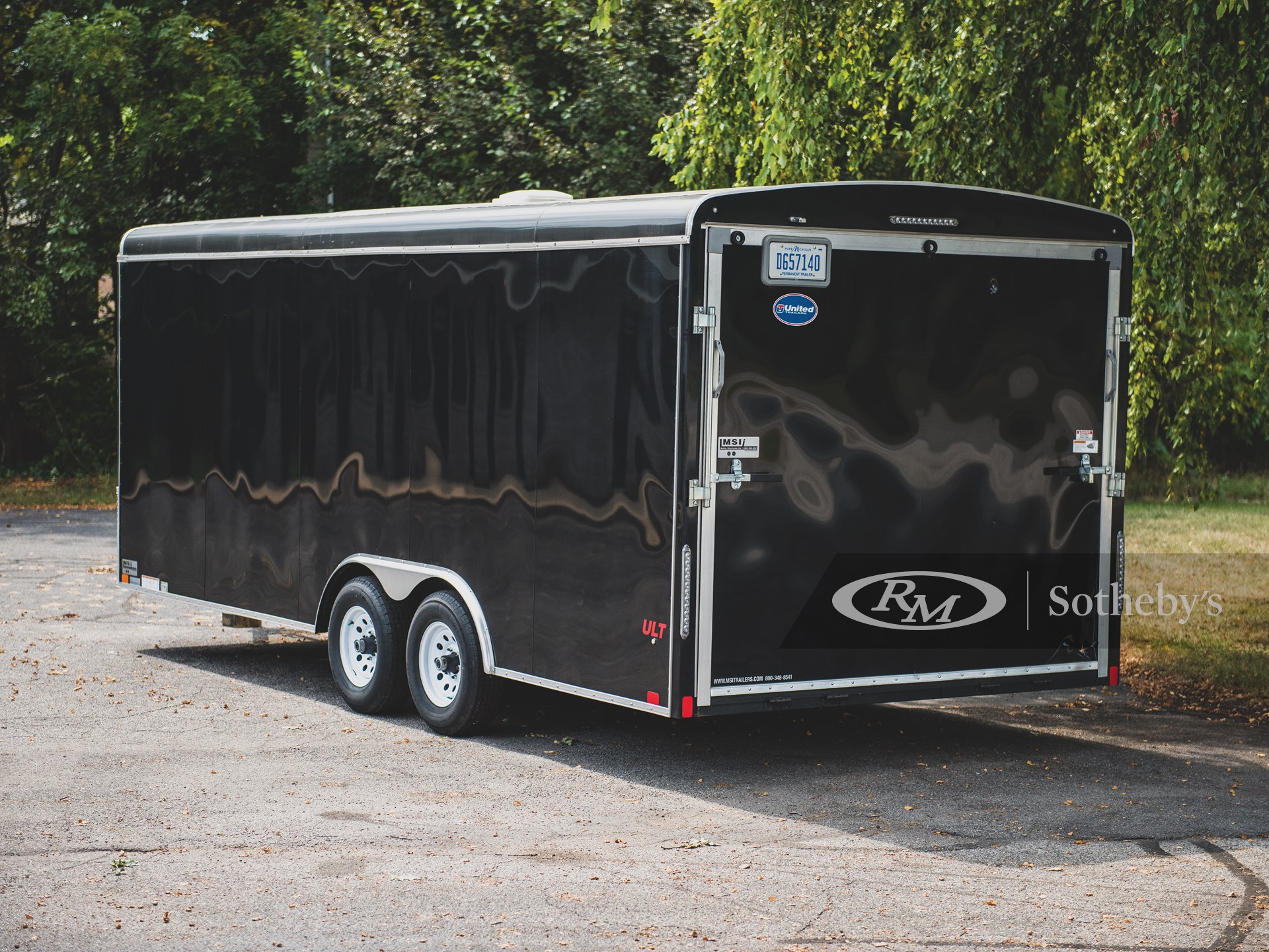 2017 United 20Ft. Enclosed Trailer The Elkhart Collection RM Sotheby's