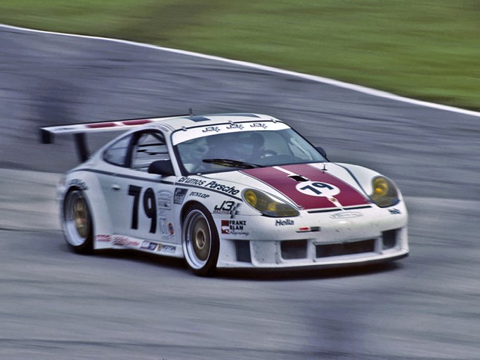 The 996 GT3 RS as seen at the 2002 24 Hours of Daytona.