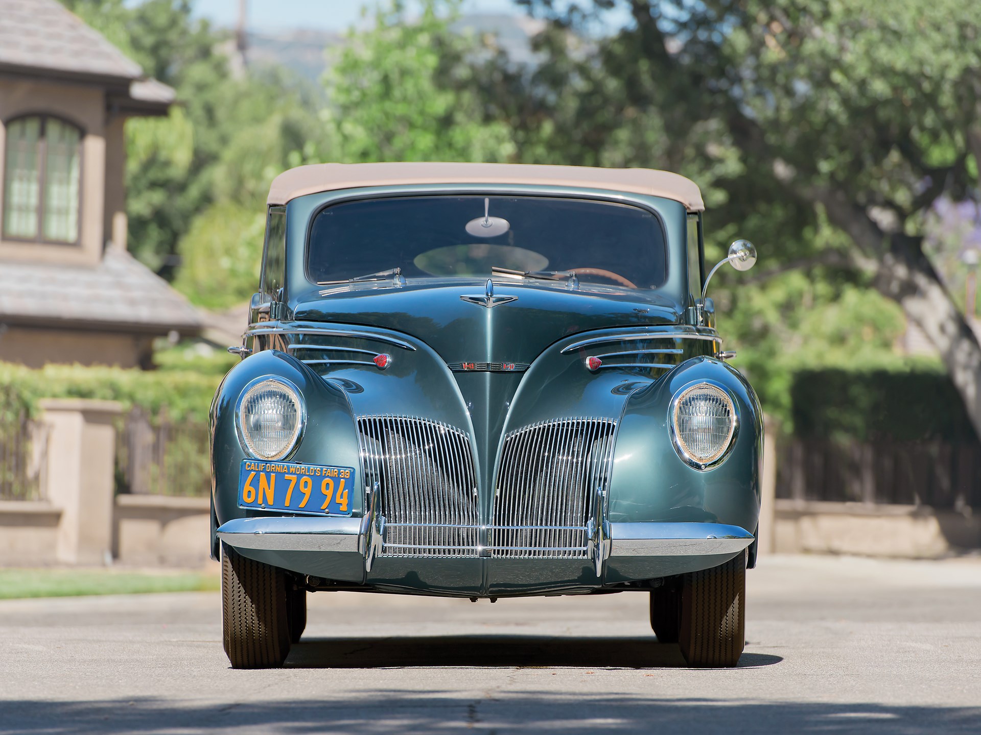 1939 Lincoln Zephyr sedan delivery deco Liner