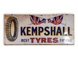 Kempshall Tyres Porcelain Sign