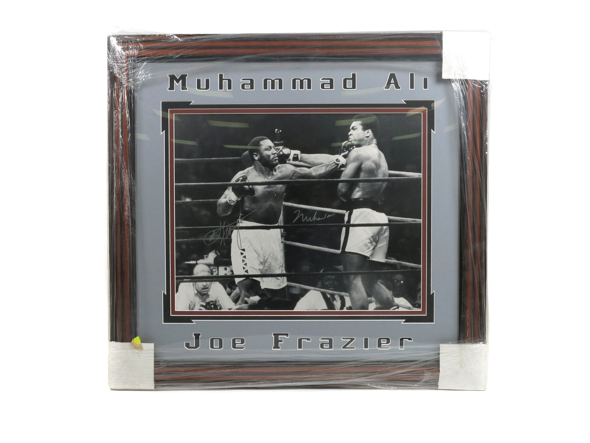 Original Framed Autographed Muhammad Ali- Joe Frazier Poster | Auburn ...