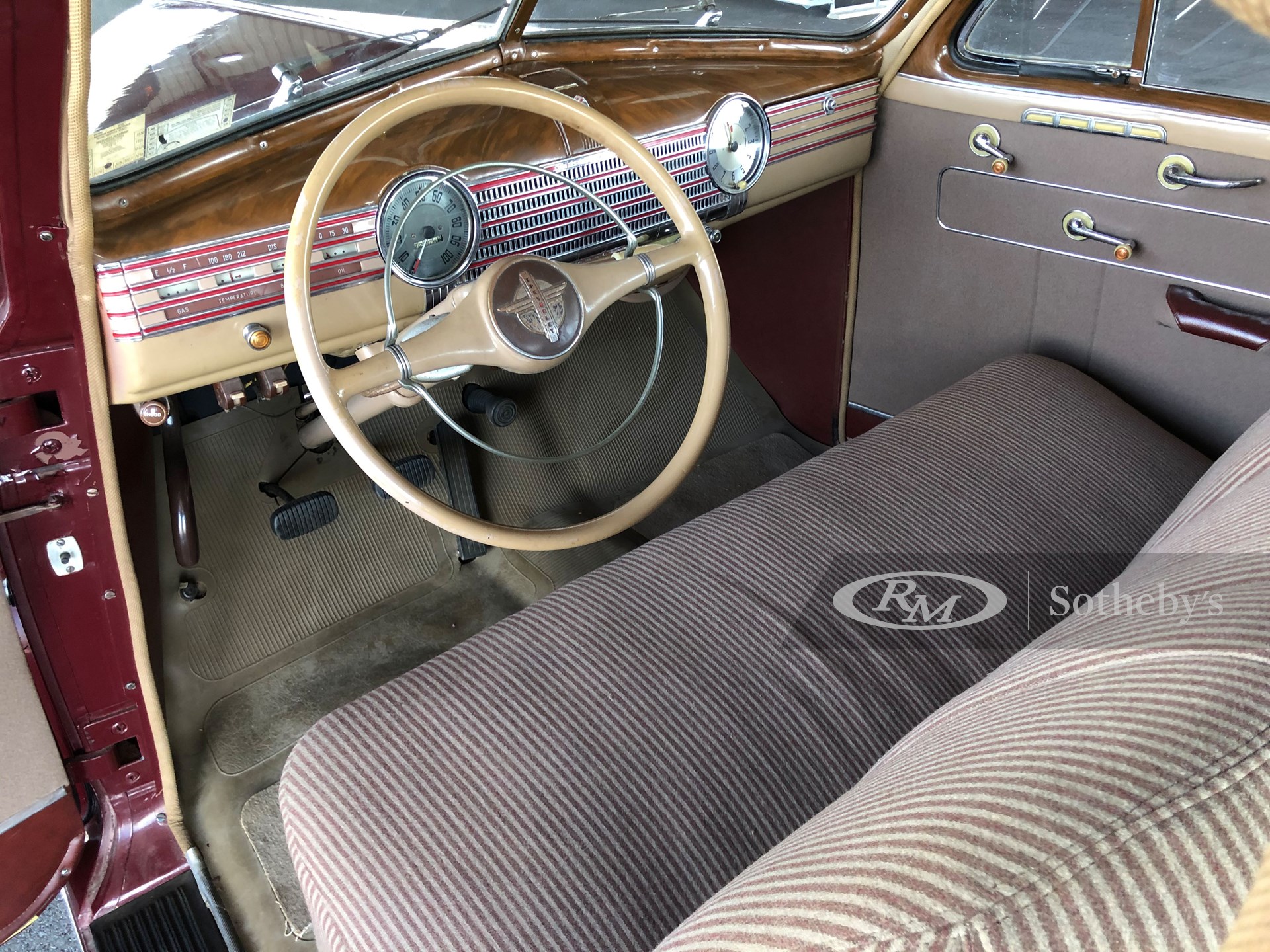1941 Chevrolet Special Deluxe Two Door Town Sedan Driving Into