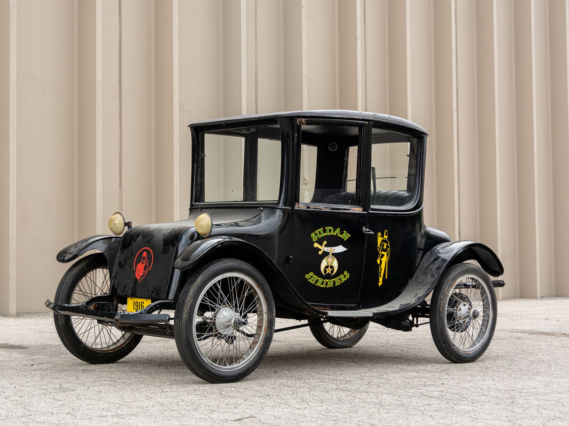 Probst is famous for designing the bantam jeep. 1921 Milburn Electric Model 27L Brougham | Open Roads, June | RM Sotheby's