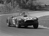 Driven by Ken Miles and Bob Holbert, CSX 2129, #98, finishes 1st in class, 2nd overall, in the Road America 500, Elkhart Lake, Wisconsin, September 1963.