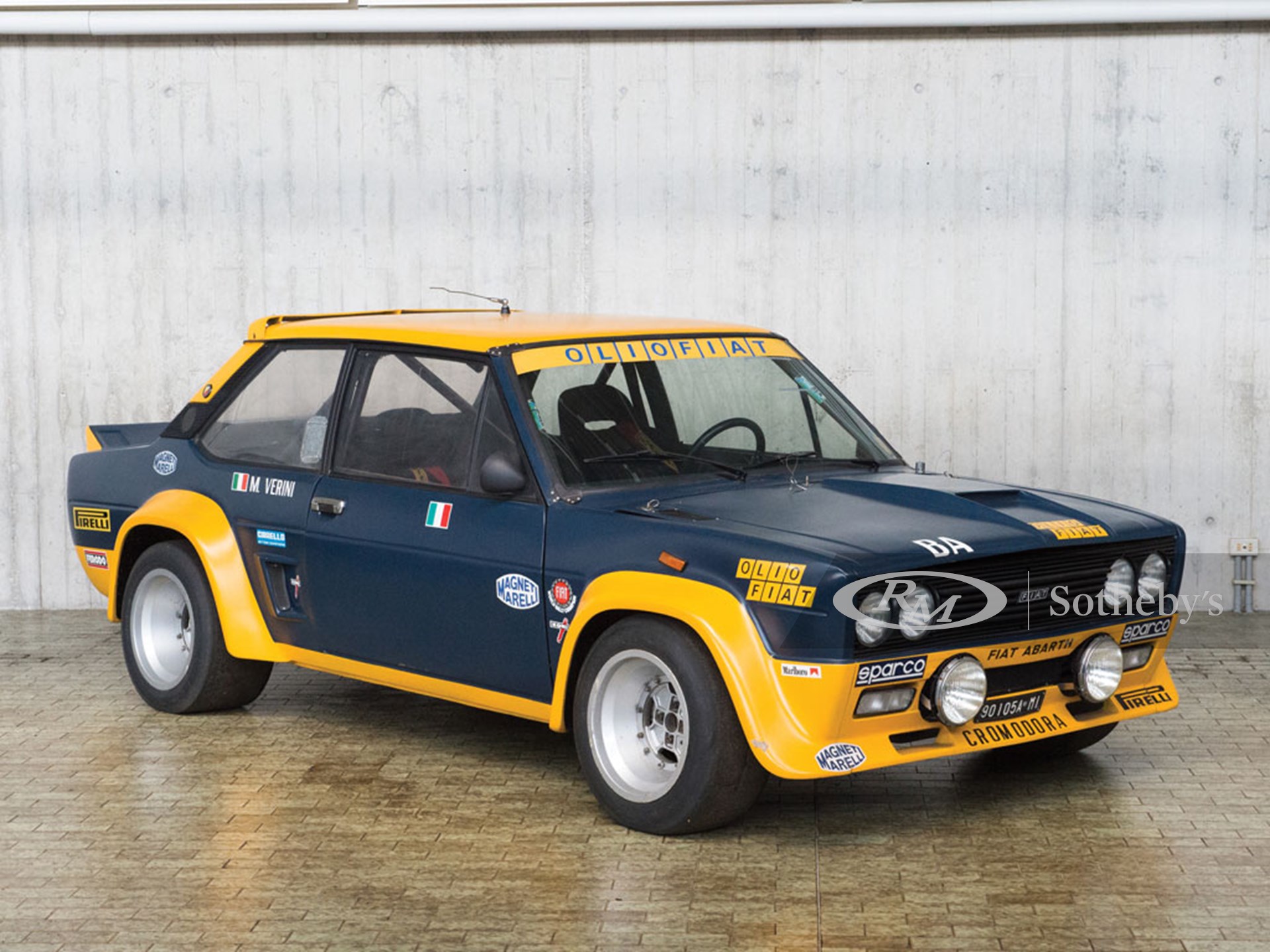 Fiat 131 abarth bburago