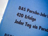 Porsche Motorsport Victories Poster, German