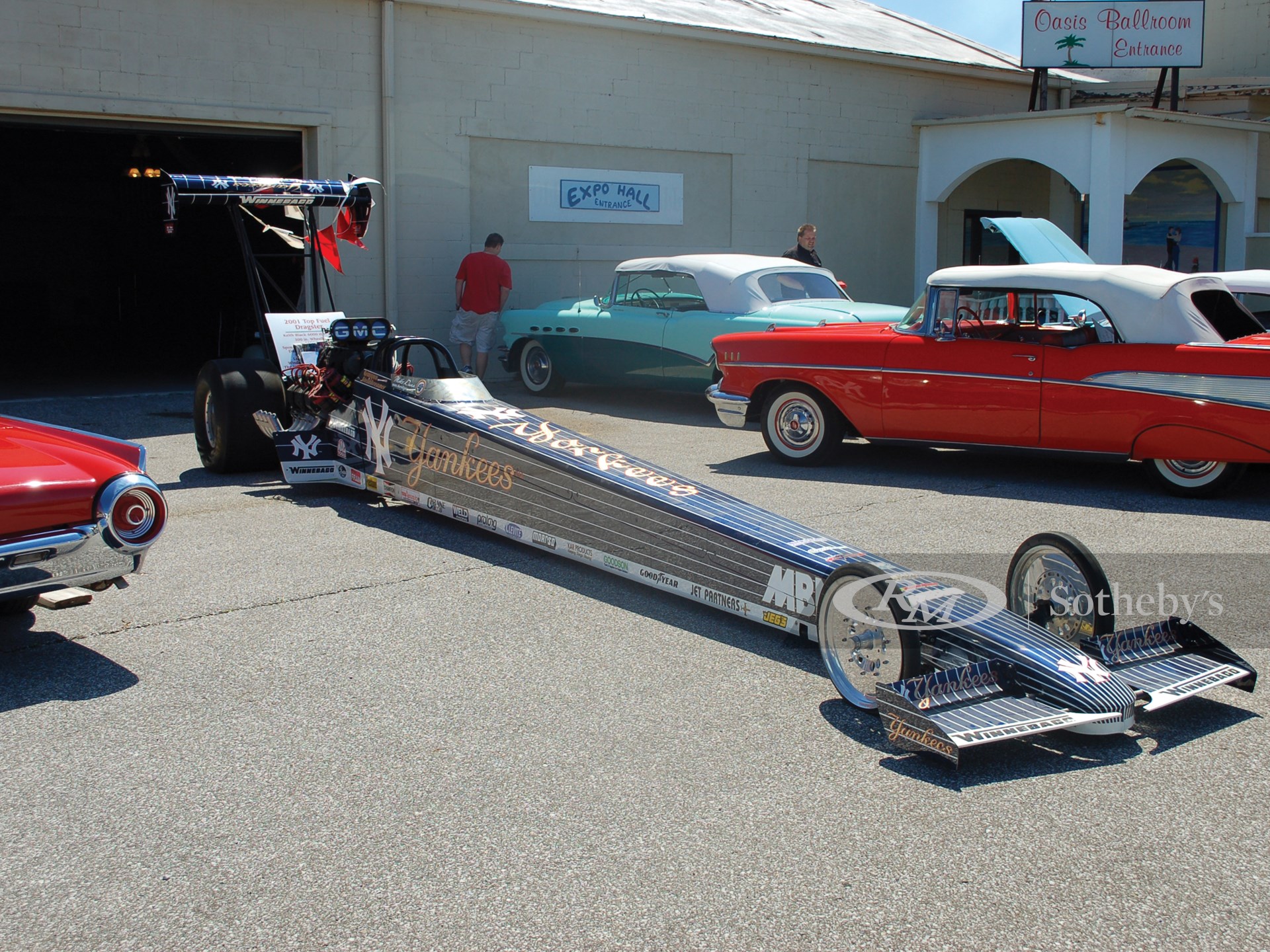 2001 MBNA Yankees Top Fuel Dragster 
