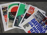 Five Porsche Posters, ca. late-1960s - $