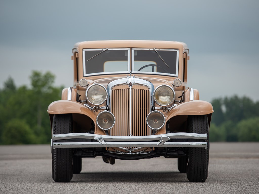 1931 Chrysler CG Imperial CloseCoupled Sedan offered at RM Auctions Auburn Fall Live Auction 2021