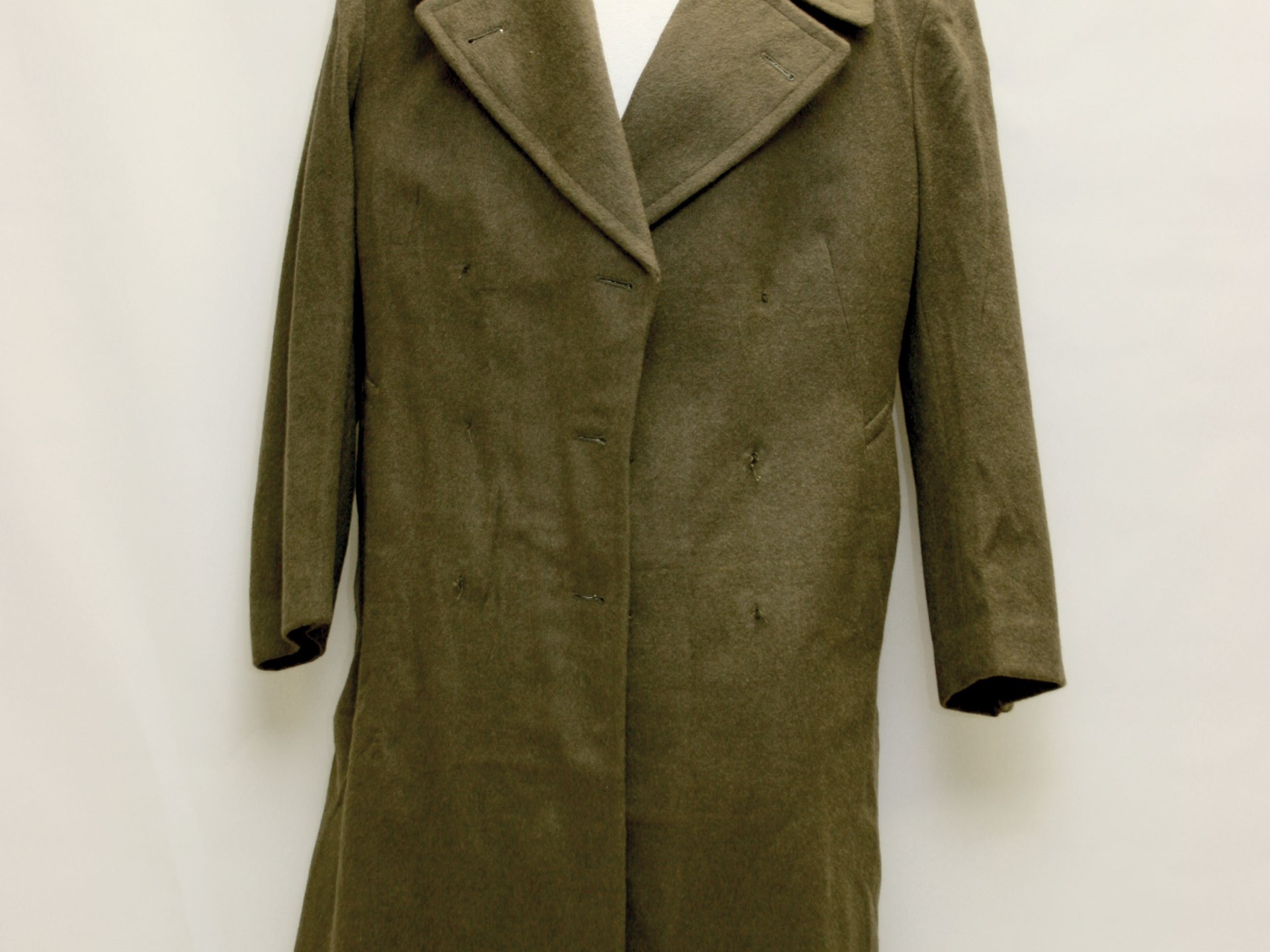 US Army Wool Trench Coat | The National Military History Center | RM ...