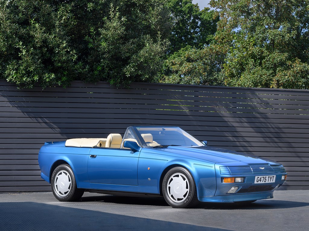 1988 Aston Martin V8 Volante Zagato offered at RM Sothebys London Live Auction 2021