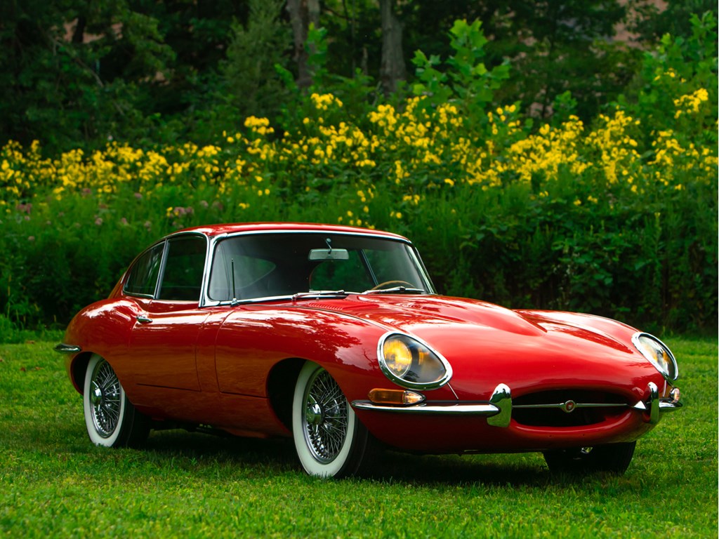 1963 Jaguar EType Series 1 3.8Litre Fixed Head Coupe offered at RM Sothebys Hershey Live Auction 2021