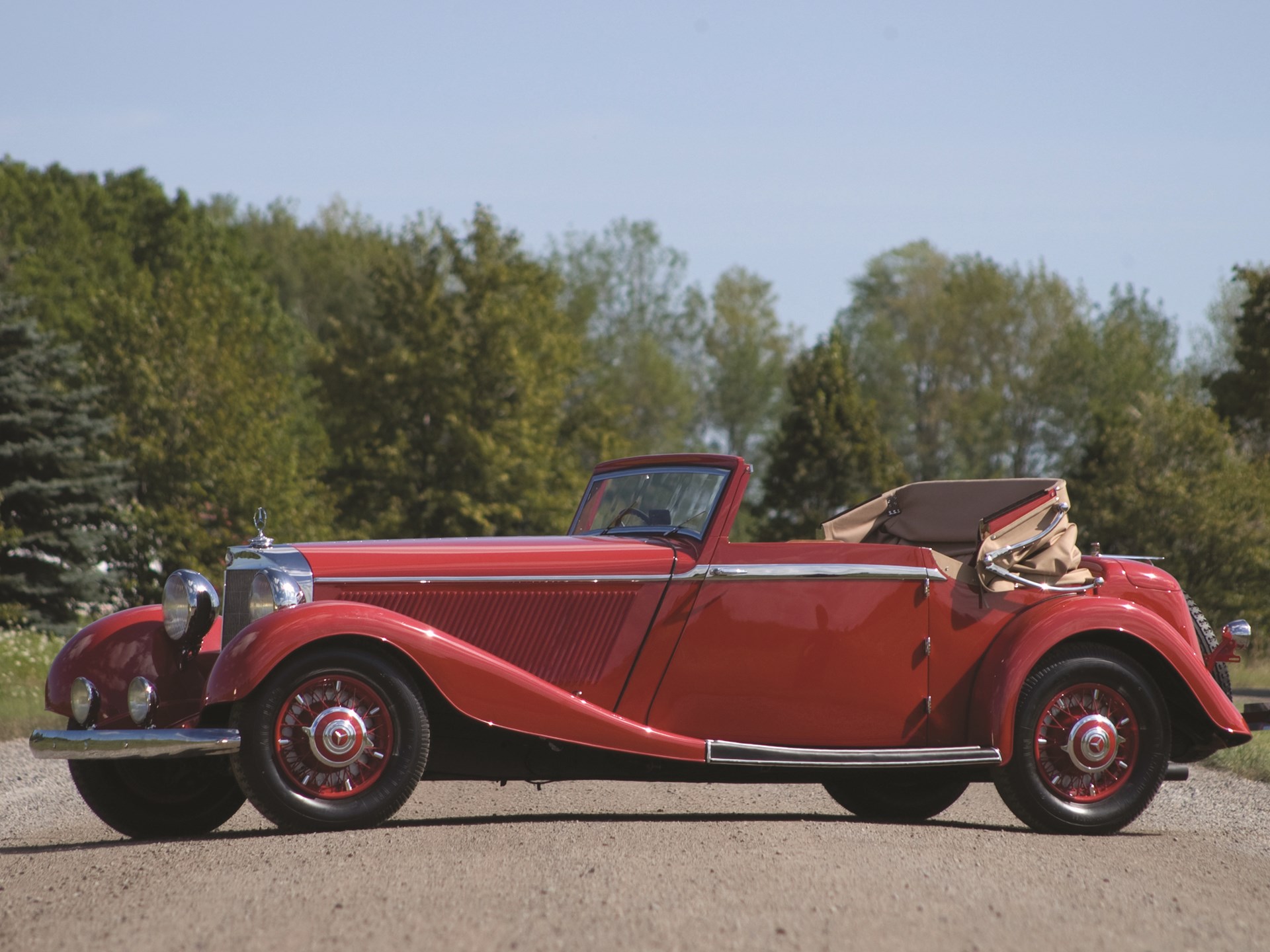 1936 Mercedes-Benz 500K Three-Position Drophead Coupe | Sports ...
