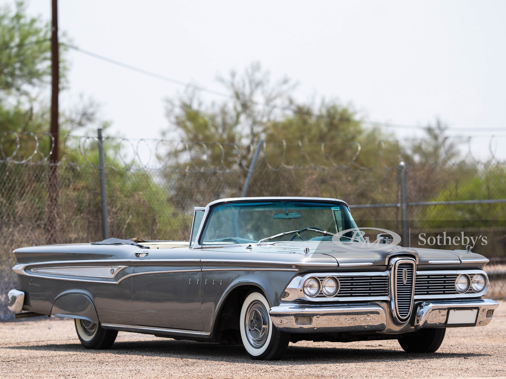 1959 Edsel Corsair Convertible Open Roads August Rm Online Only