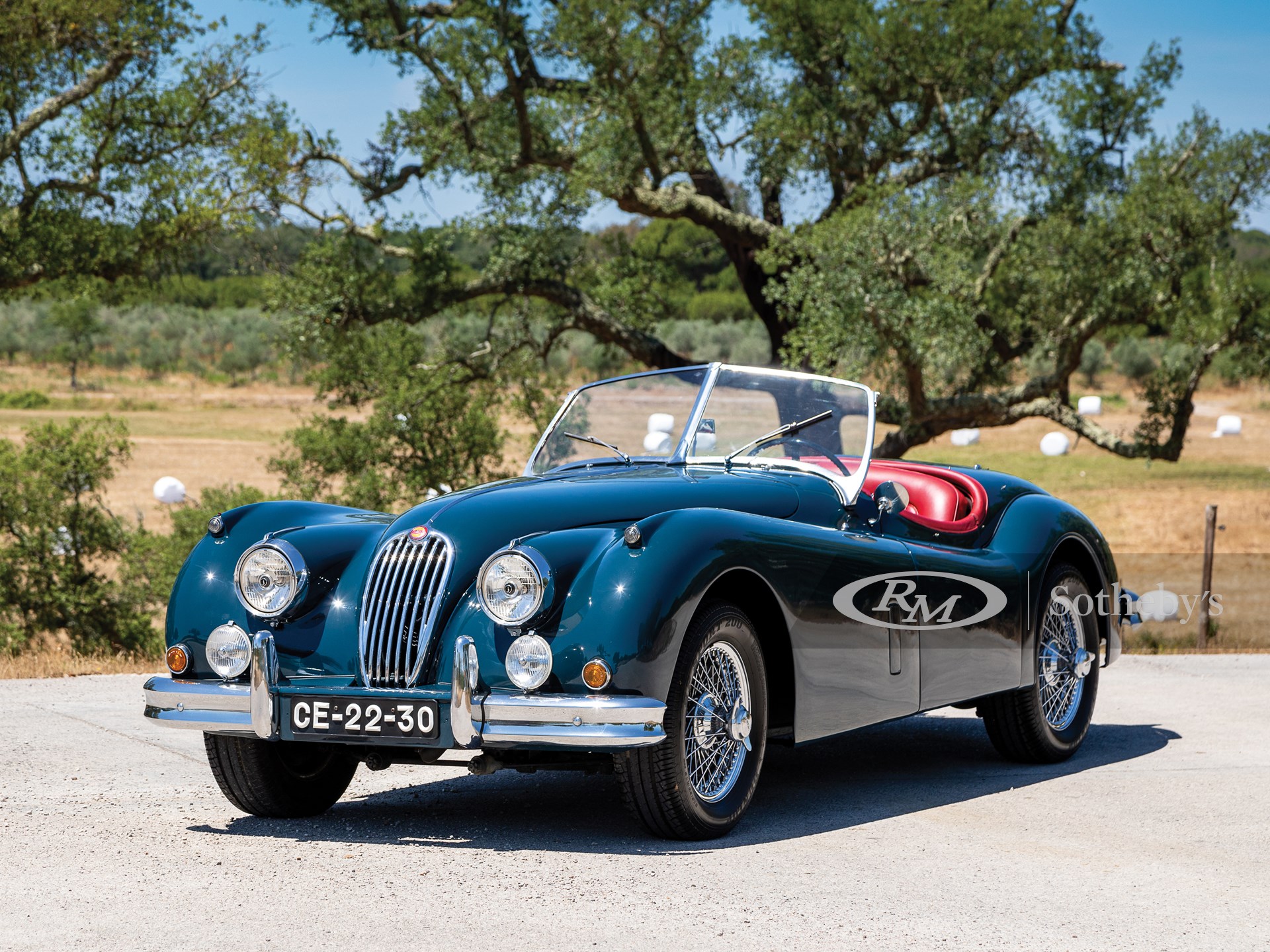 Ягуар кабриолет xk140
