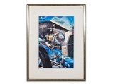 Bugatti Framed Painting by John Gable