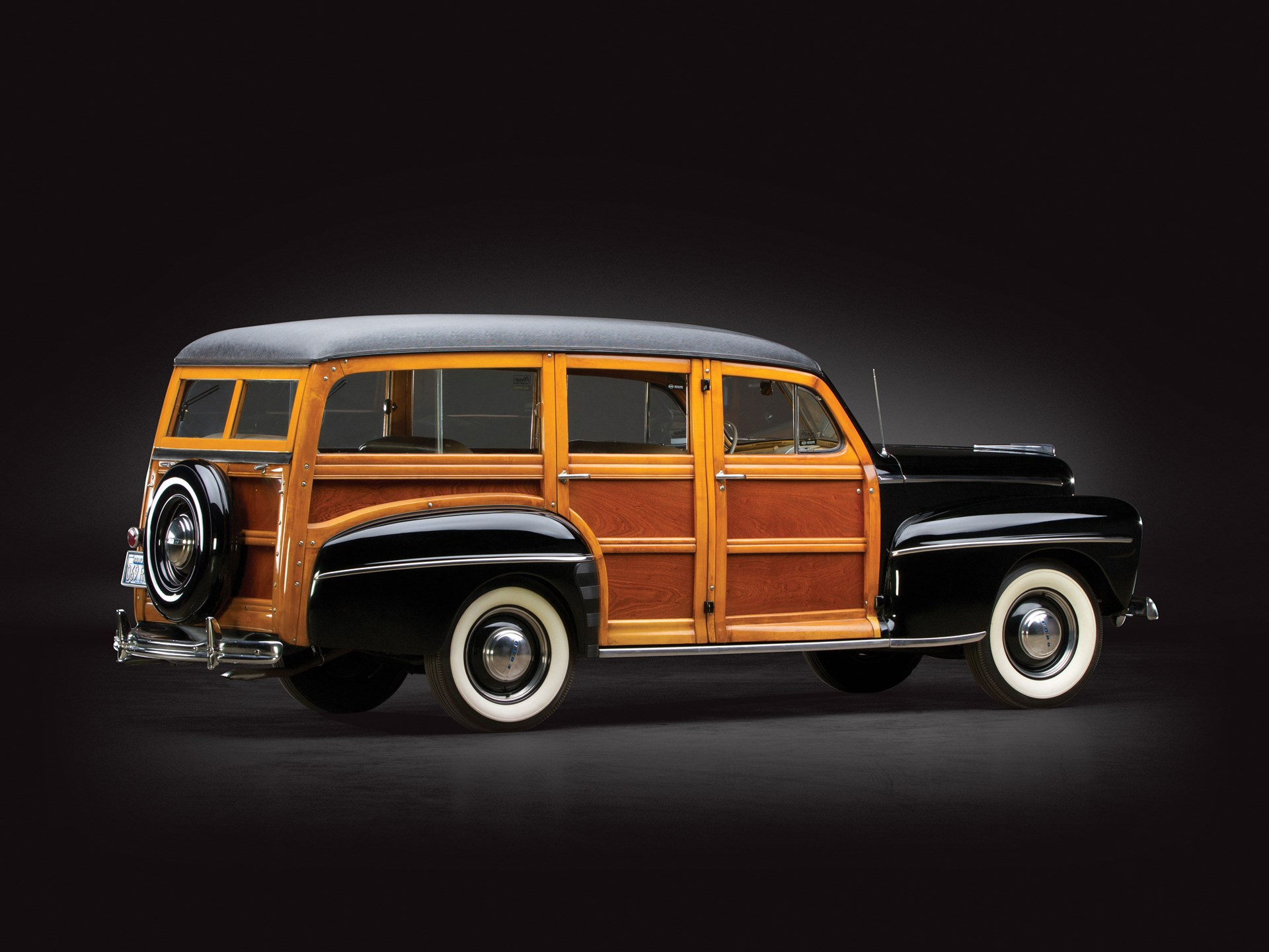 RM Sotheby's - 1948 Ford V-8 Super DeLuxe Station Wagon | Sam Pack ...