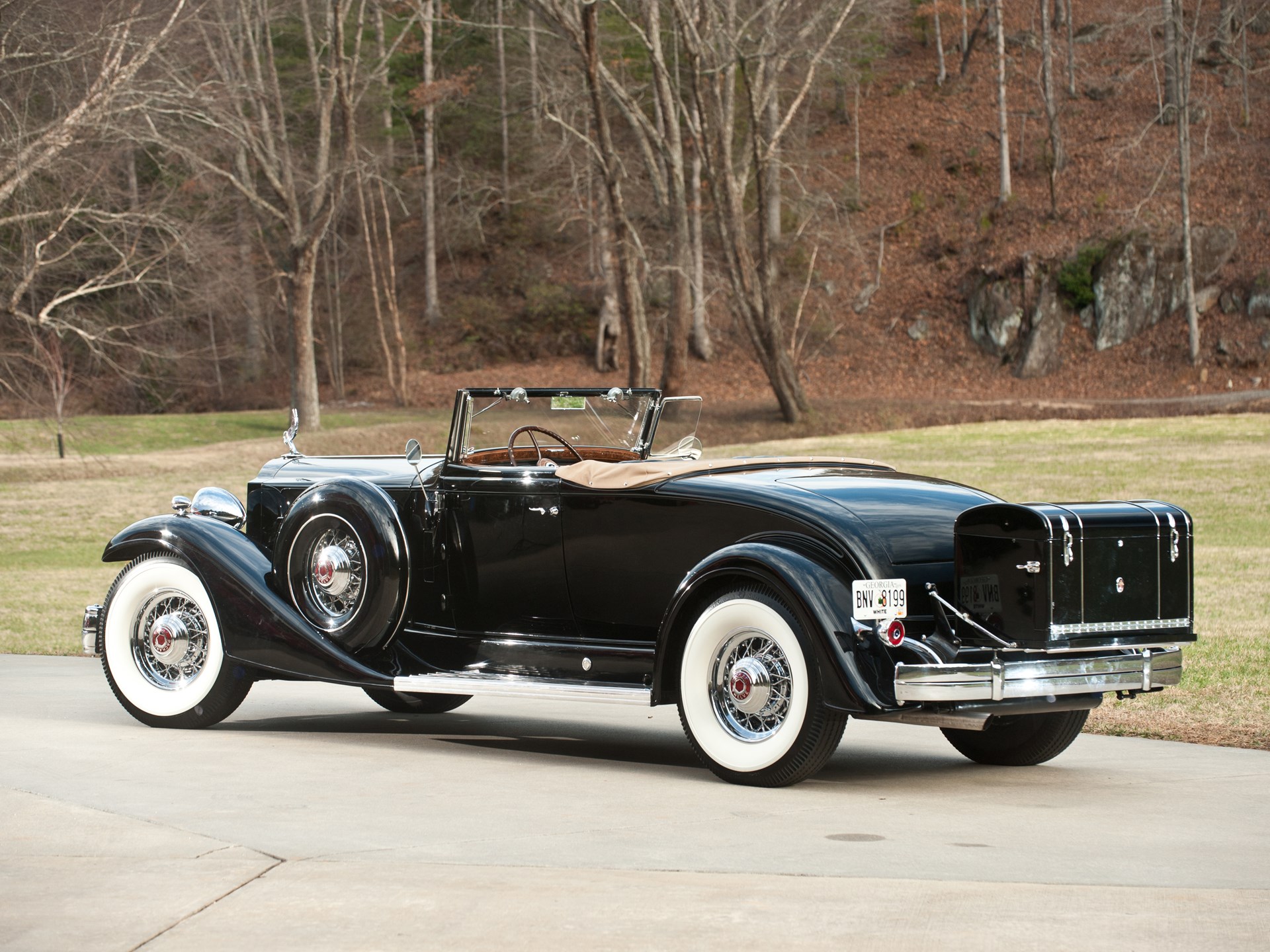 1933 Packard Twelve Coupe Roadster | Amelia Island 2012 | RM Sotheby's