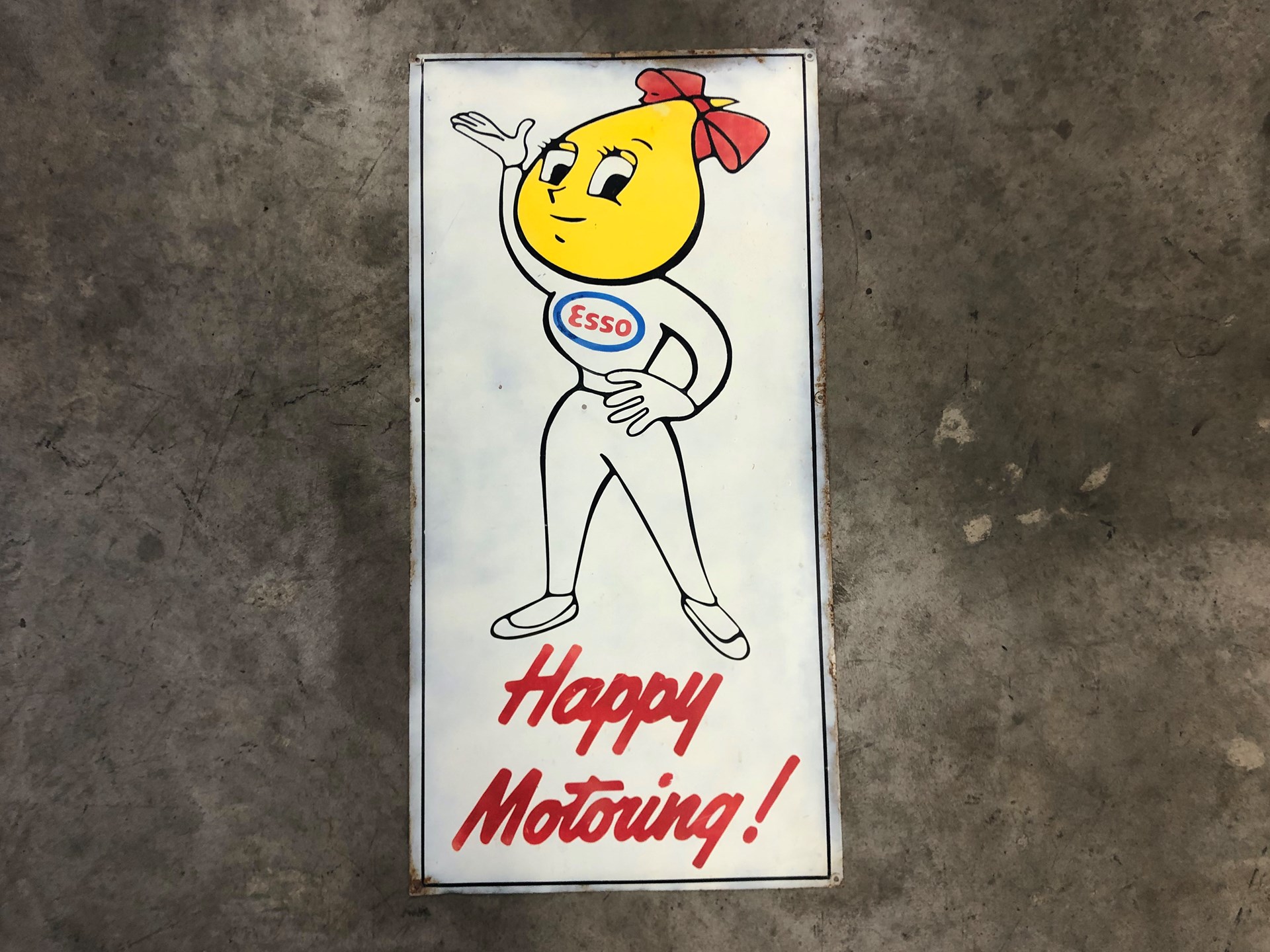 Esso Happy Motoring Tin Sign | Open Roads, April 2021 | RM Sotheby's