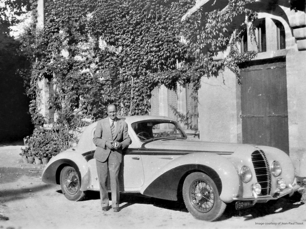 Louis Chiron and his 1947 Delahaye 135 MS Sport Coupé by Chapron offered at RM Sothebys Monaco live auction 2022