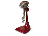 Eclipse Polished Outboard Motor with Stand - $
