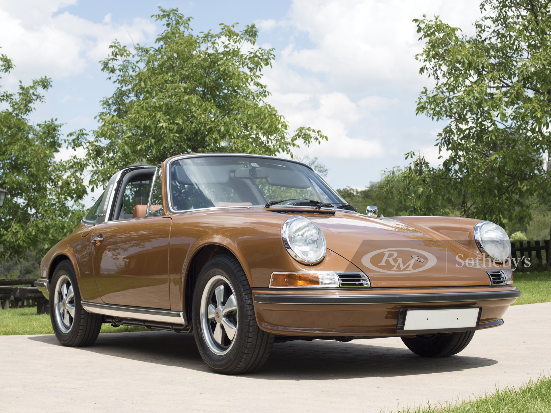 1972 Porsche 911 S 24 Targa Monterey 2014 Rm Sothebys