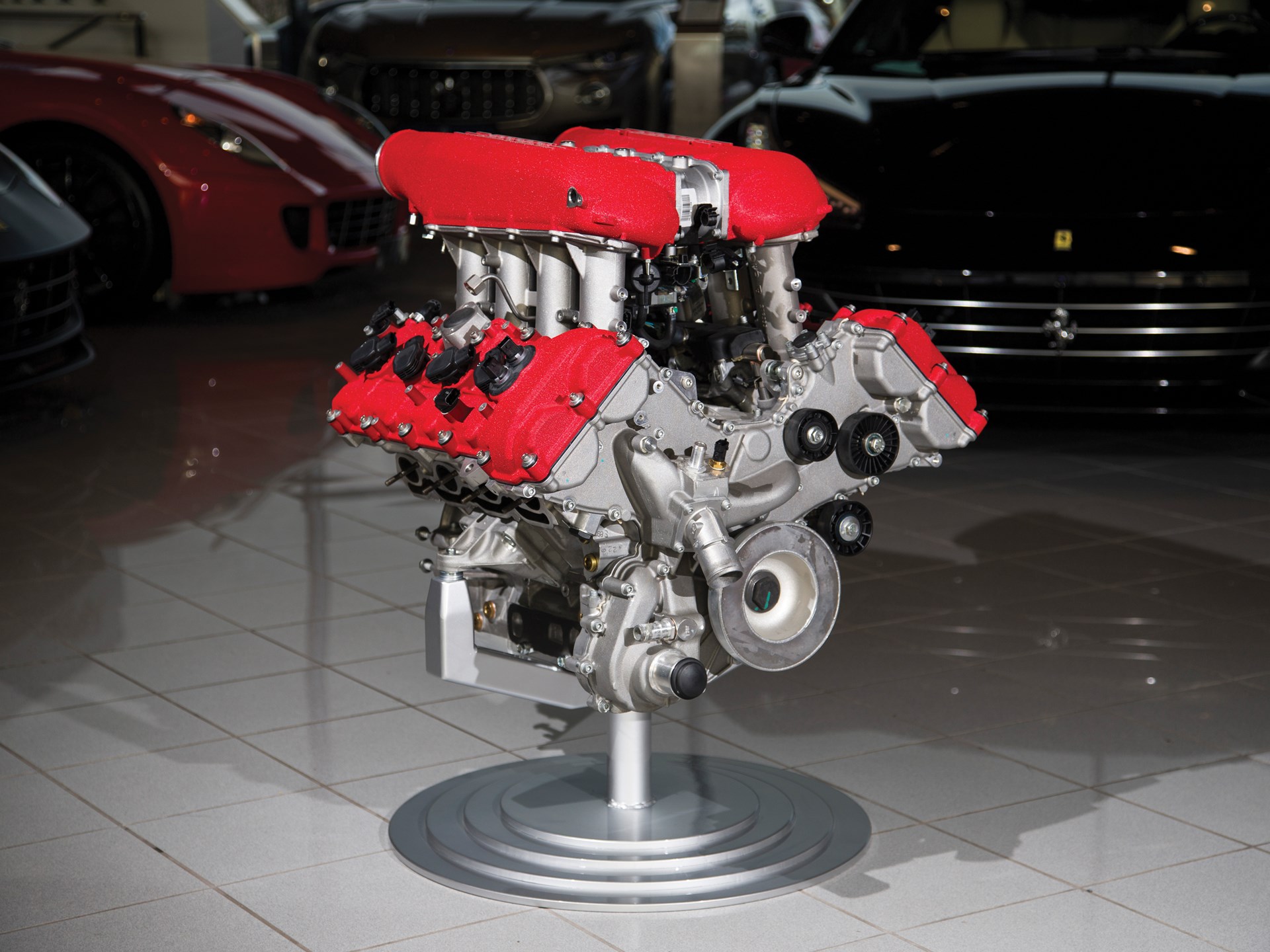 Rm Sothebys Ferrari 458 Italia Engine With Stand Monaco