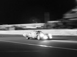 As night fell at the 1968 24 Hours of Le Mans, the Alpine A210 continued to push on at a pace.