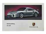 Porsche 911 GT2 and 911 GT3 Owner's Manuals, German