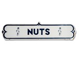Planters Mr. Peanut "Nuts" Plastic Display Sign