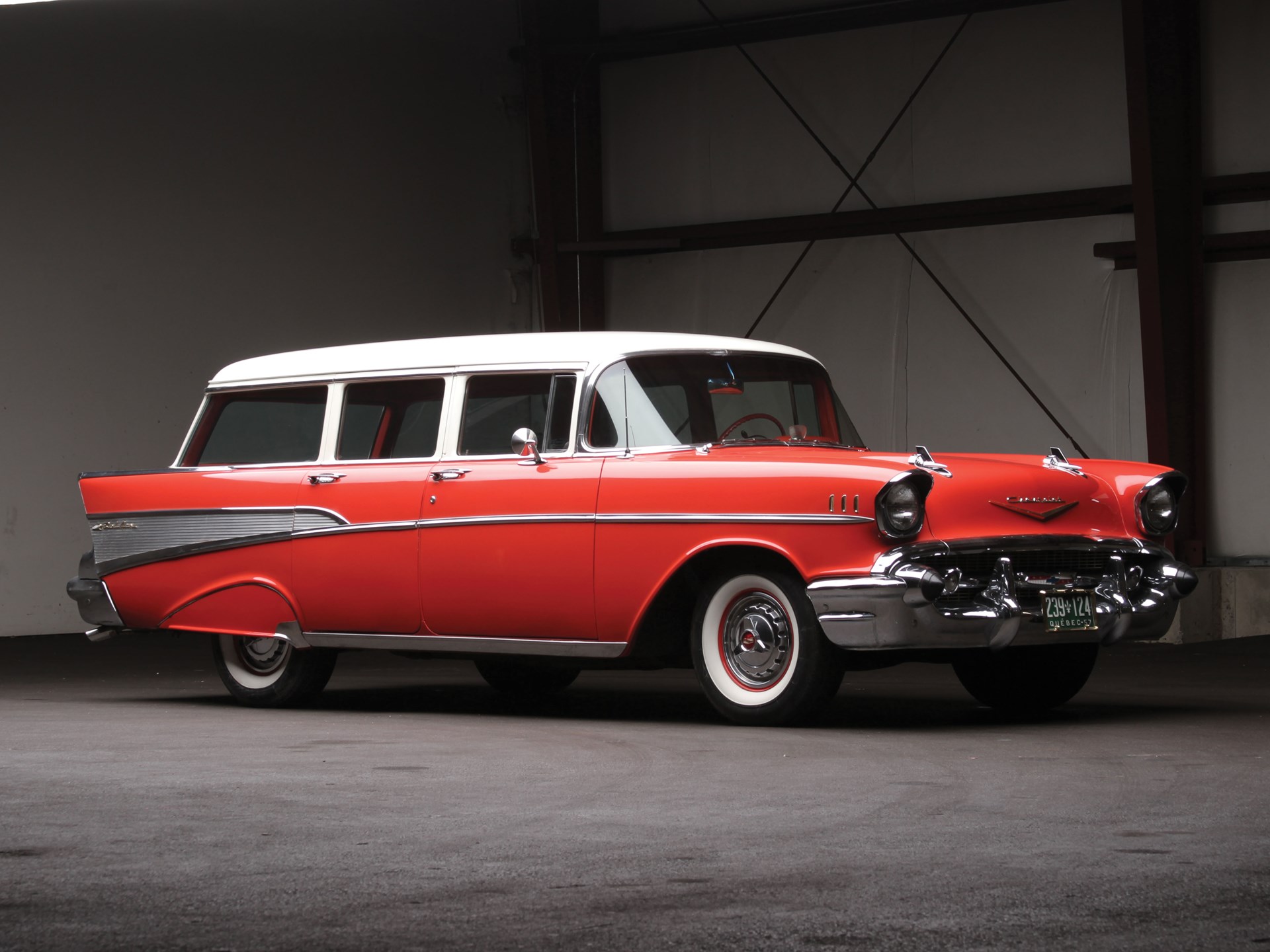 1957 Chevrolet Bel Air Townsman | Auburn Spring 2014 | RM Sotheby's