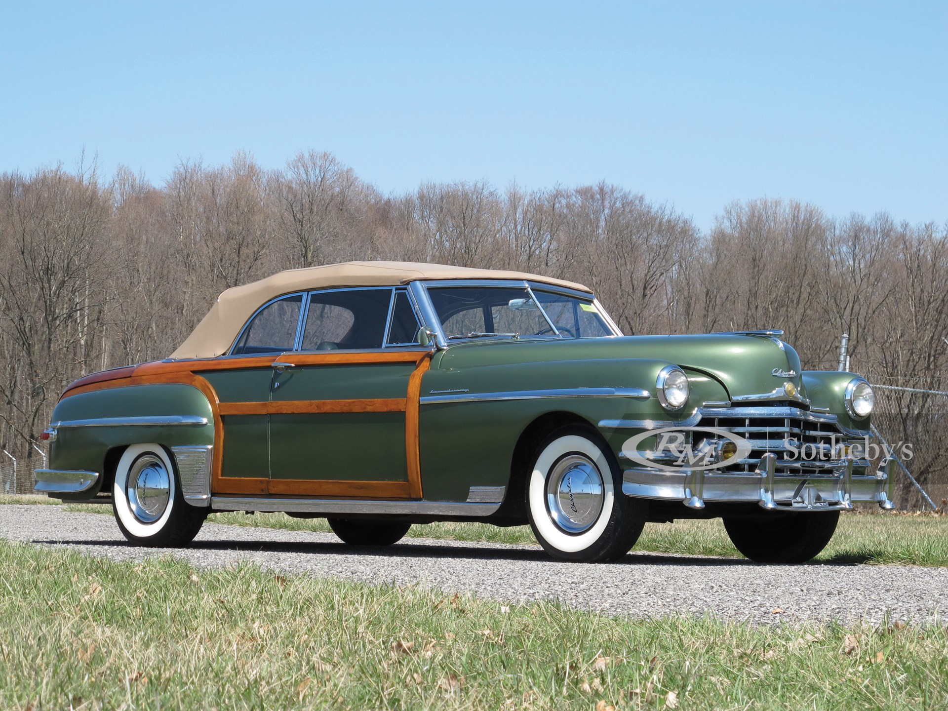 1949 Chrysler Town and Country Convertible Auburn Spring 2019 RM