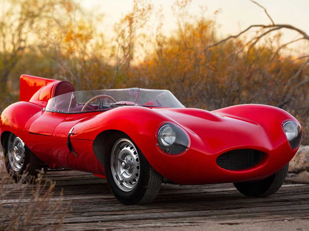 1955 Jaguar DType offered at RM Sothebys Arizona Live Auction 2021