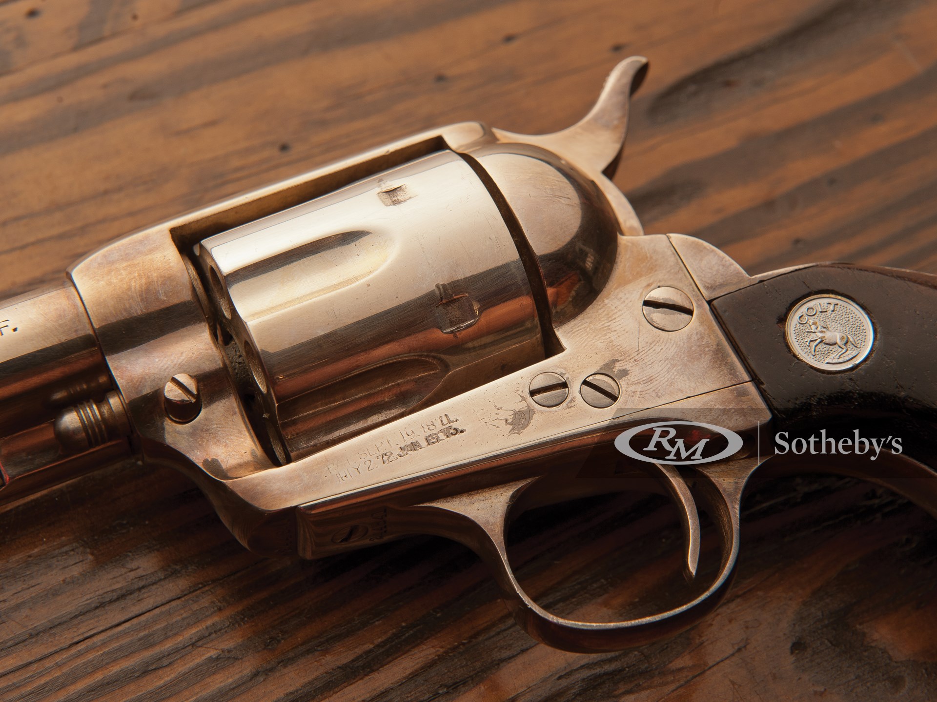 Colt 32 Caliber Single Action Army Revolver The Milhous Collection 2012 Rm Sothebys 8239