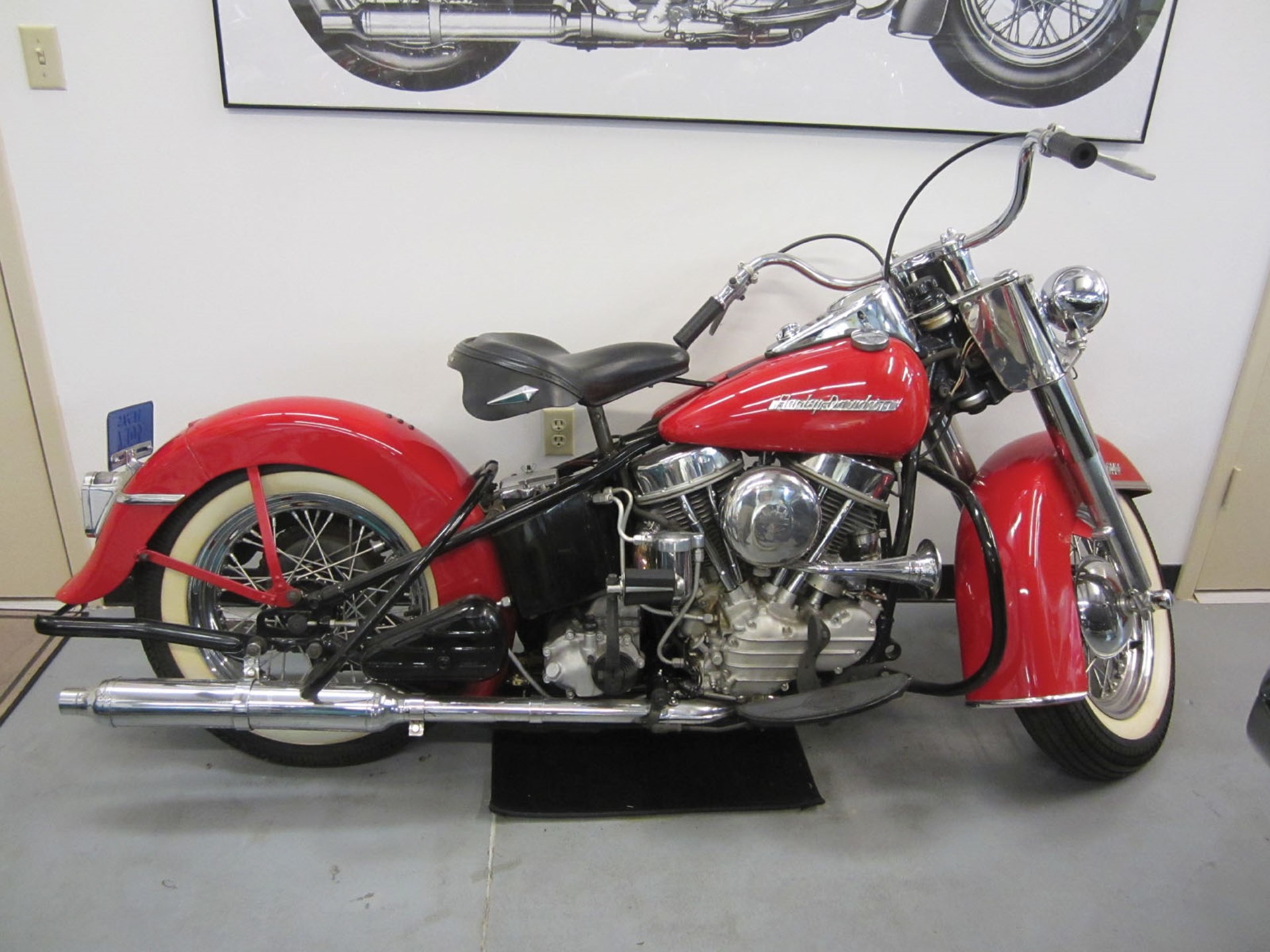 1954 Harley Davidson Fl Panhead Las Vegas Premier Motorcycle Auction 