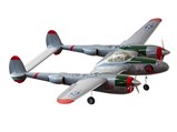 USAAF Lockheed P-38 Lightning with "Devil' Nose Art Model Airplane 