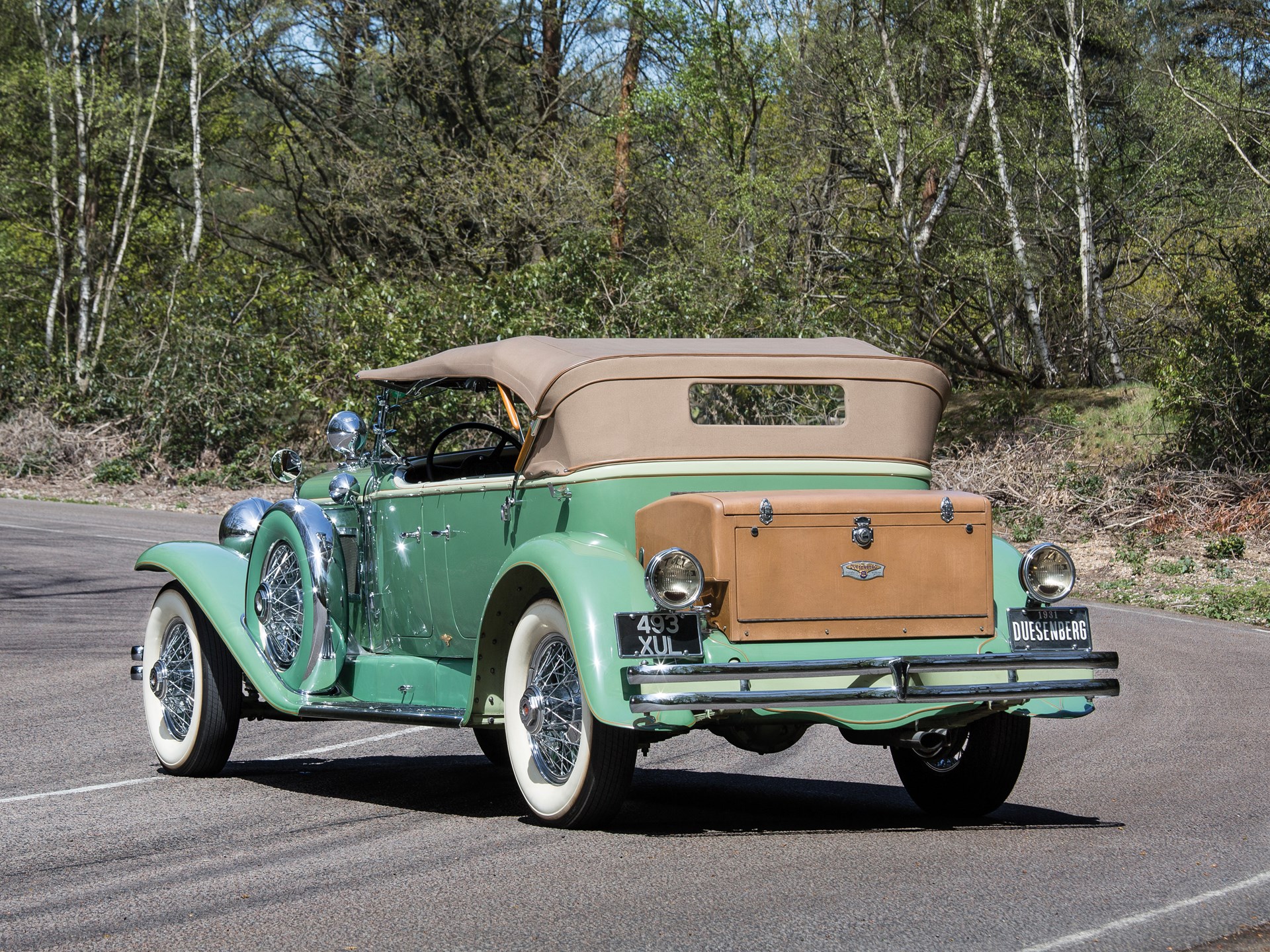 RM Sotheby's - 1931 Duesenberg Model J Tourster by Derham | Monterey 2016