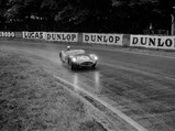 DBR1/1 in the rain at the 1958 24 Hours of Le Mans.