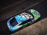 2020 Porsche Taycan 4S Artcar by Richard Phillips