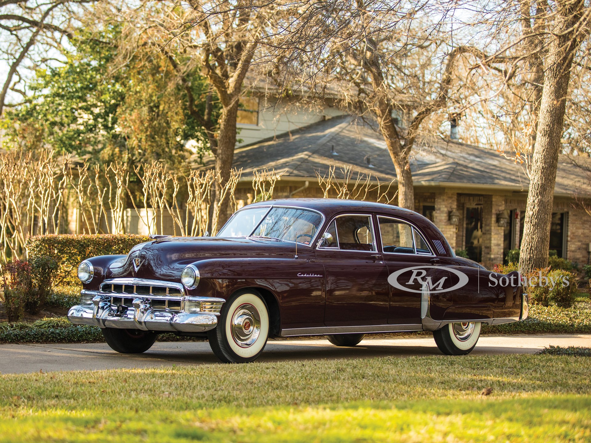 1949 Cadillac Series 60 Special Fleetwood Sedan Amelia Island 2020 Rm Sothebys 6804