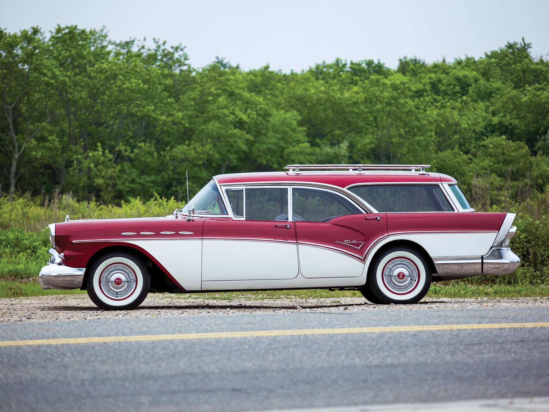 1957 Buick Century Caballero Estate Wagon Motor City 2015 RM Sotheby's