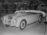The Frazer Nash as seen at the 1952 British Motor Show at Earls Court.