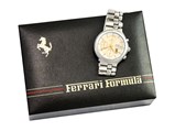 Ferrari Formula Stainless Steel Automatic Chronograph Wristwatch, c. 1996