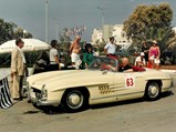 1963 Mercedes-Benz 300 SL Roadster - $Ron Cushway at the wheel in Corfu.