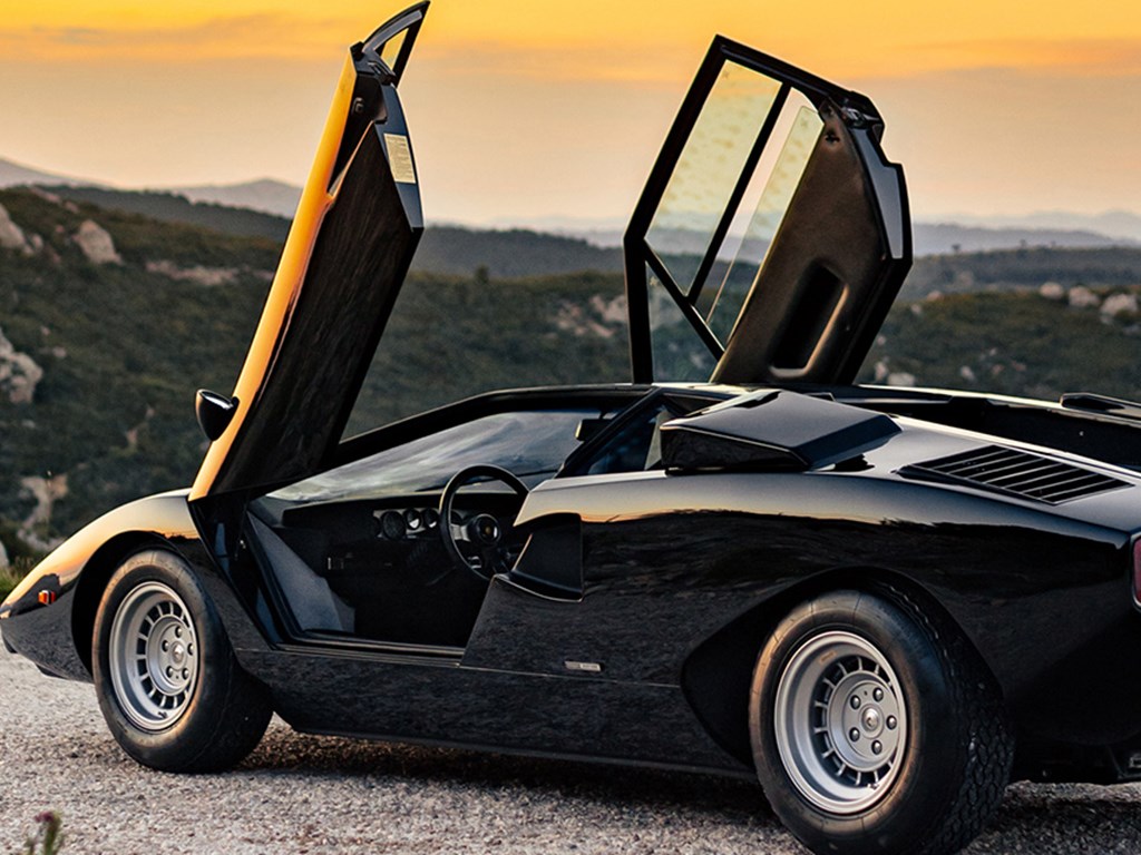 1975 Lamborghini Countach LP400 Periscopio by Bertone offered at RM Sothebys The Guikas Collection live Auction 2021