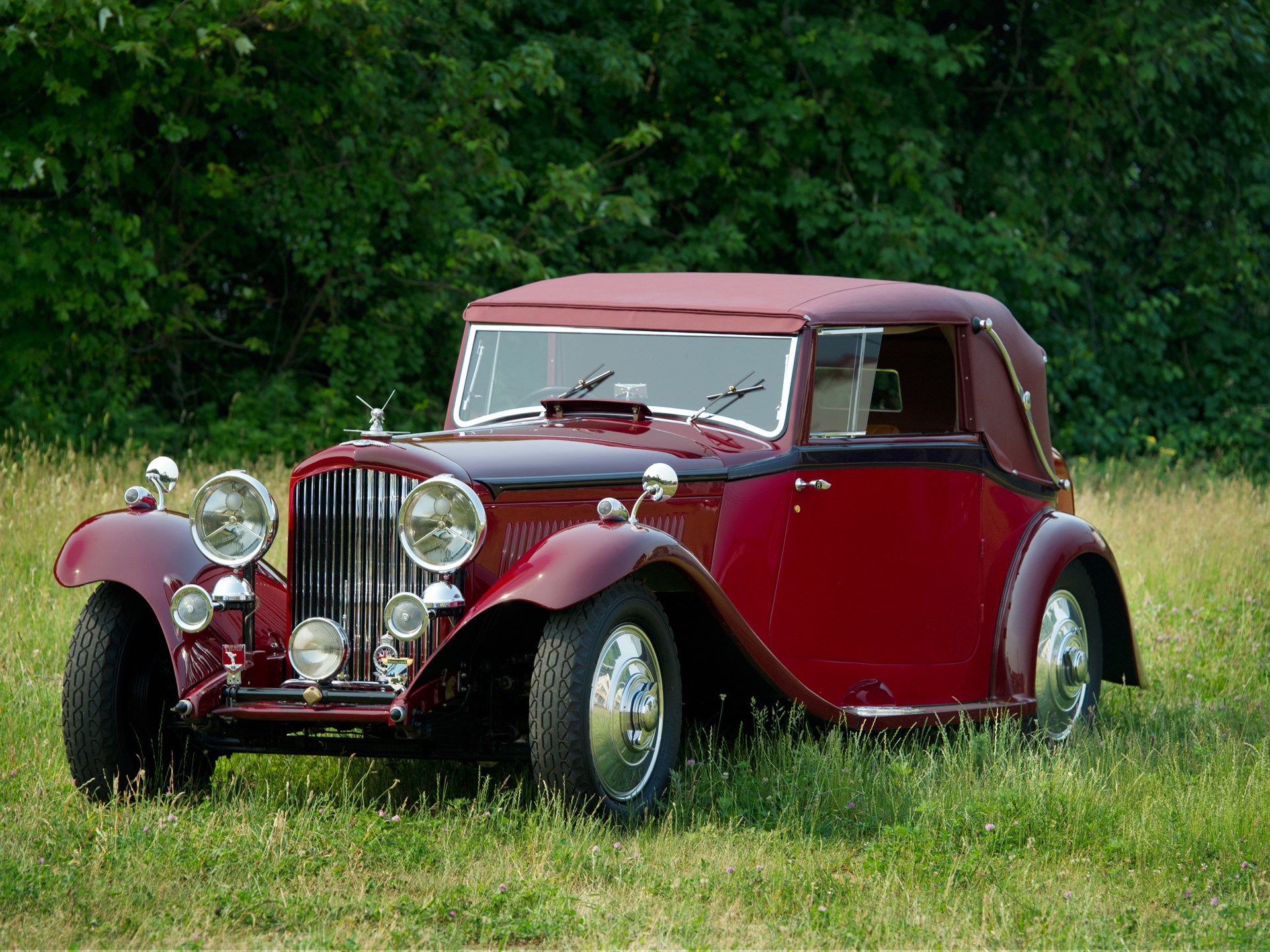 1934 Bentley 3 1/2-Litre Drophead Coupe by Park Ward | Monterey 2011 ...