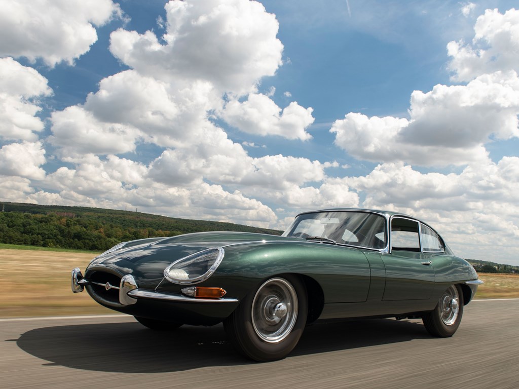 1961 Jaguar EType Series 1 3.8Litre Fixed Head Coupé offered at RM Sothebys London online auction 2020