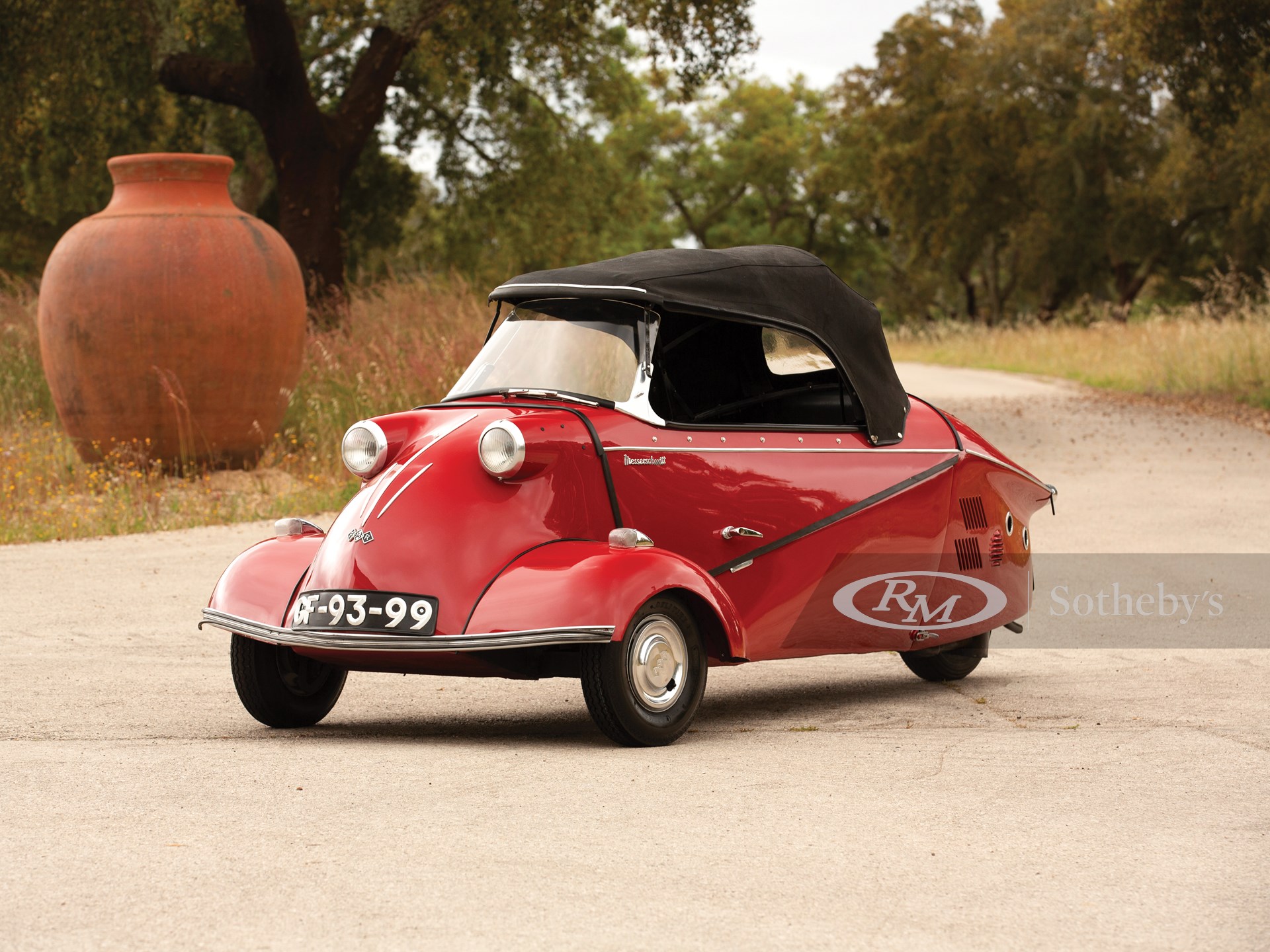 1961 Messerschmitt Kr201 Roadster The Saragga Collection Rm