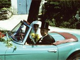 Hermann Beilharz as seen in his 507 on his wedding day.